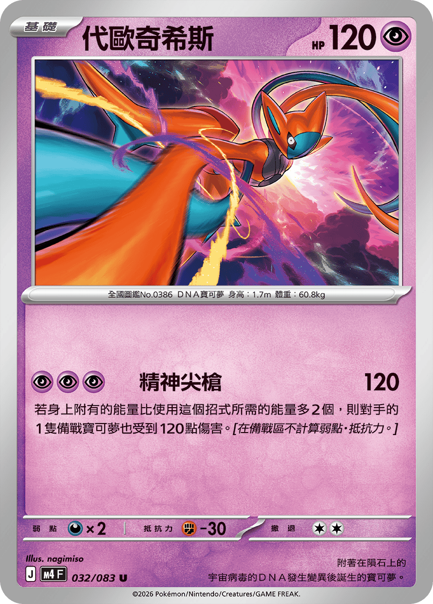 032/083代歐奇希斯 U