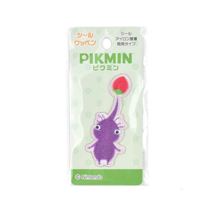 PWS006 Pikmin燙章系列 - 紫色皮克敏