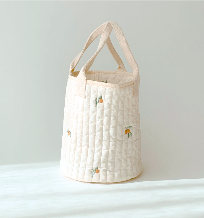 Dottodot 棉質衍縫一手包