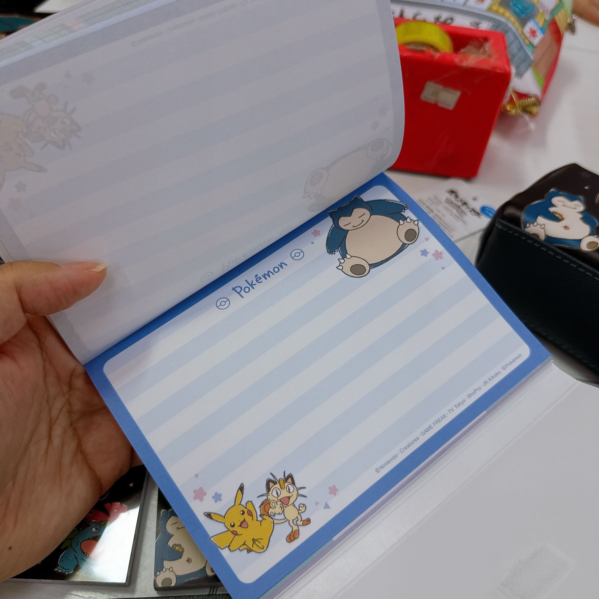 日本直送Pokémon 比卡超新款文具產品