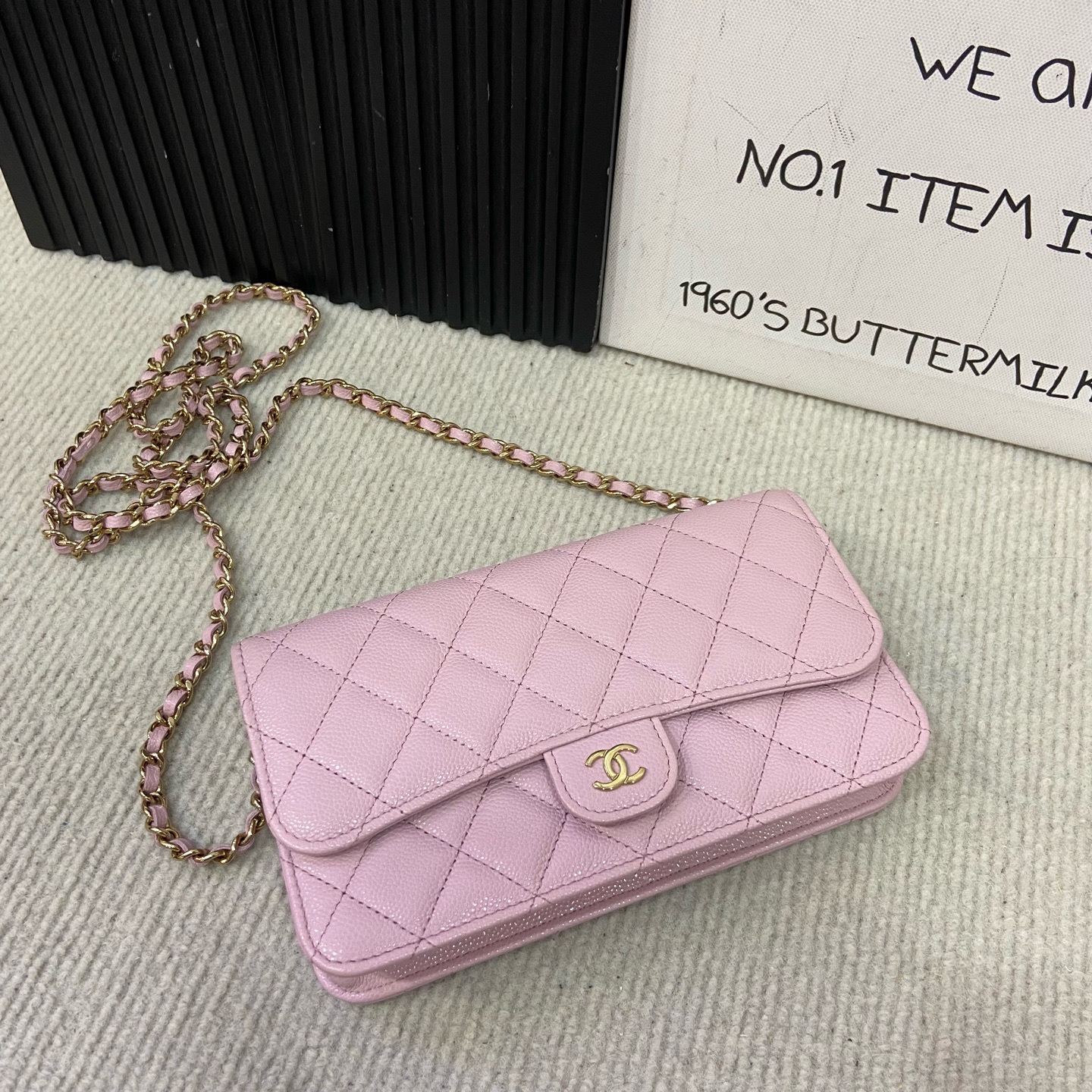 【預訂貨品】CHANEL菱格紋粉色woc  