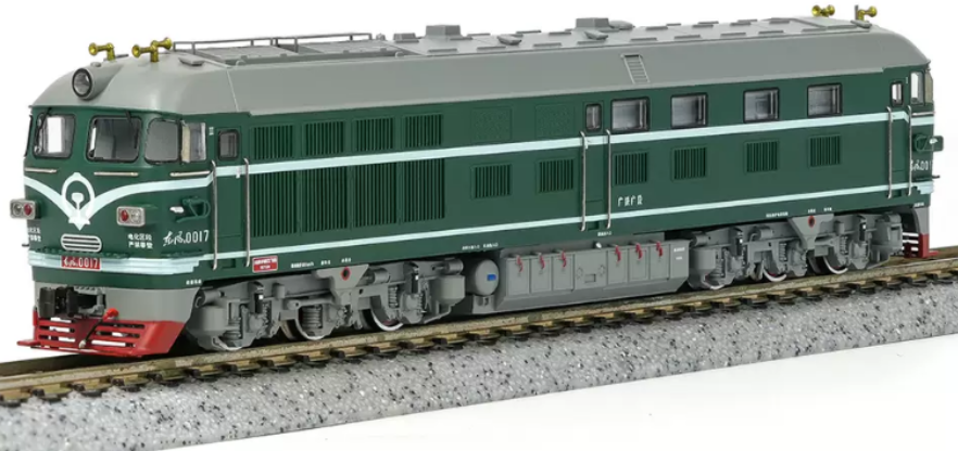  中國長嗚 東風4型內燃機車 DF4 N比例