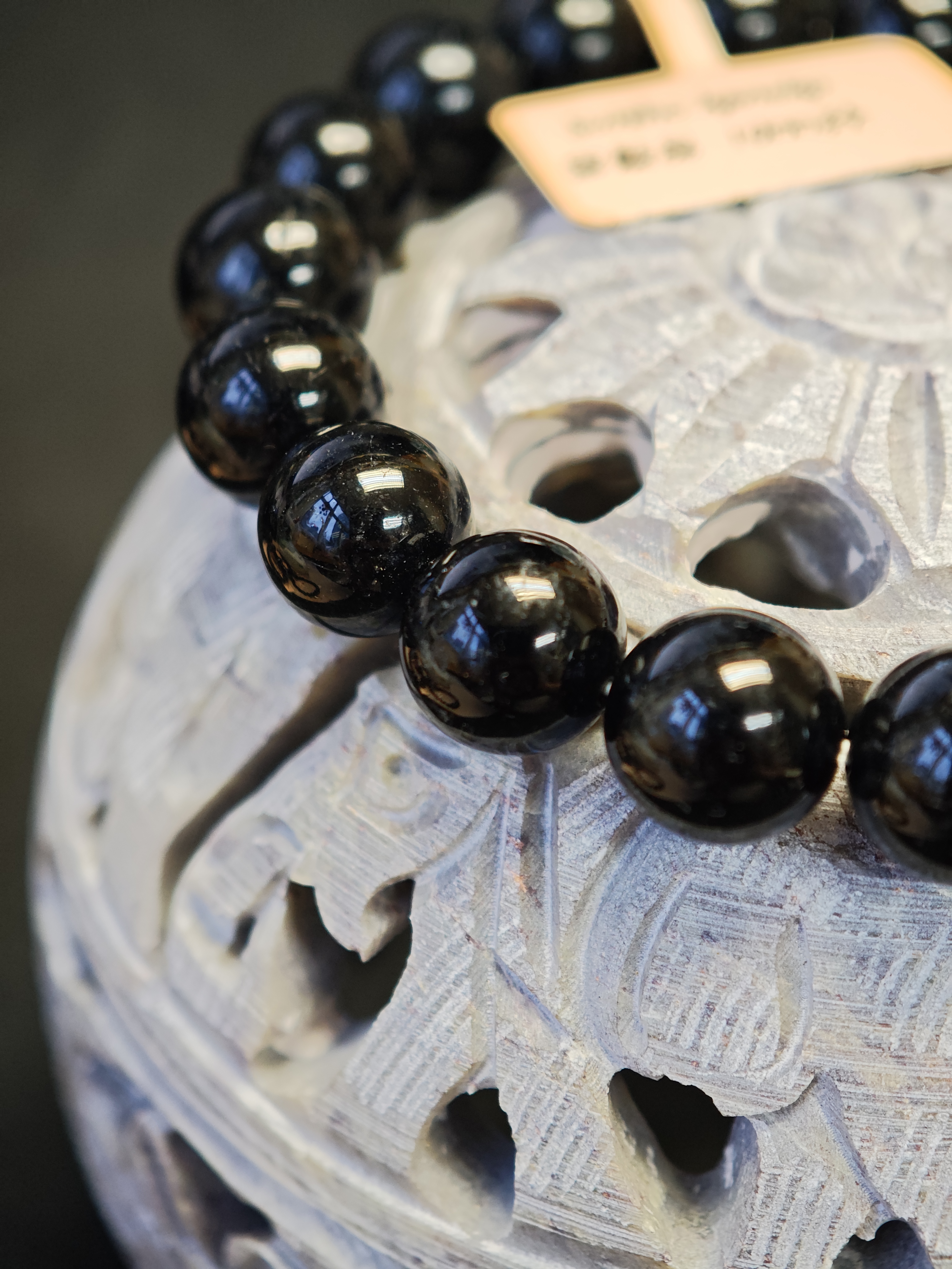 ✨新品水晶手串✨😊實物拍攝📷✨⚫滿礦黑髮晶🖤✨✨