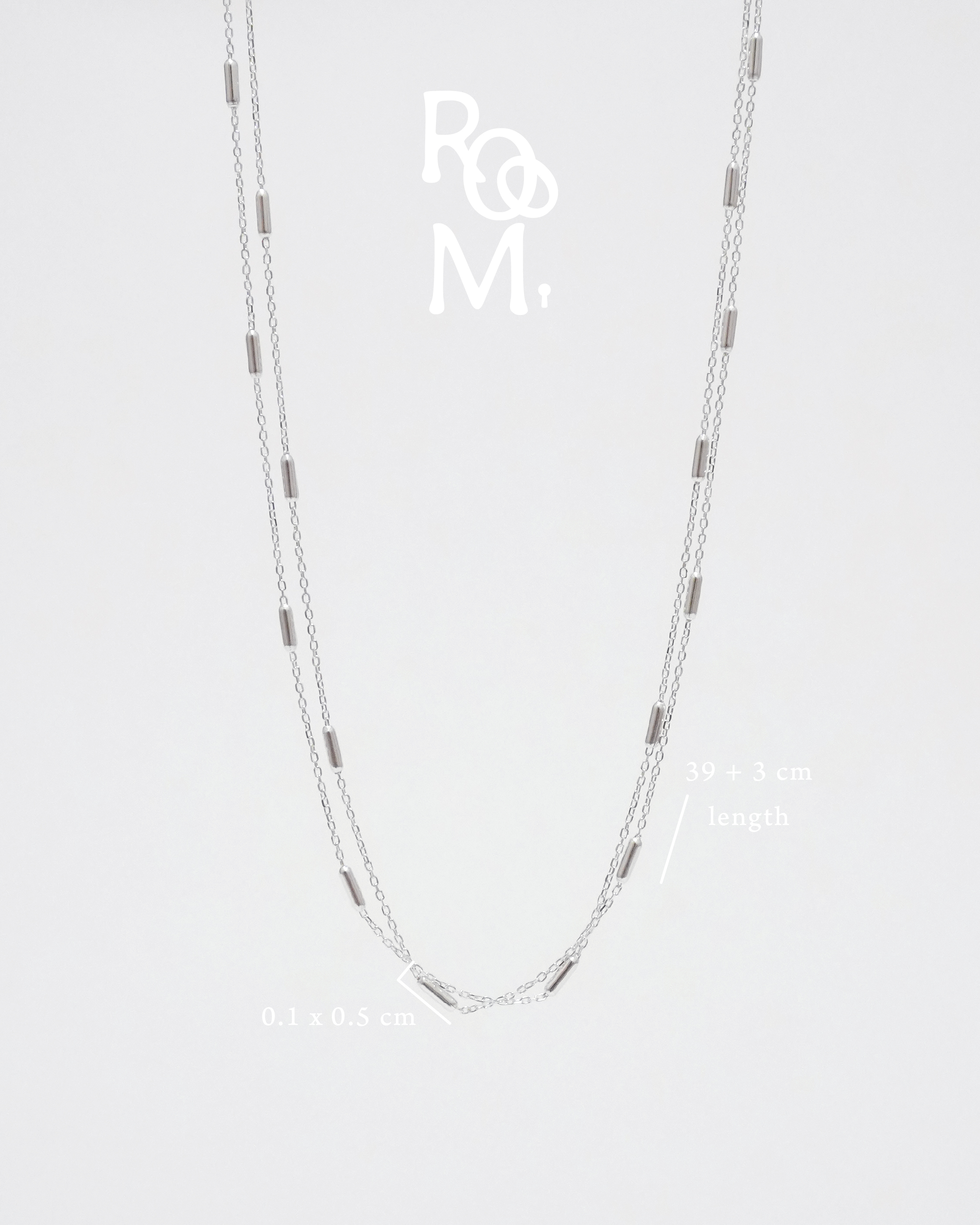 Chic Layered Bar Necklace