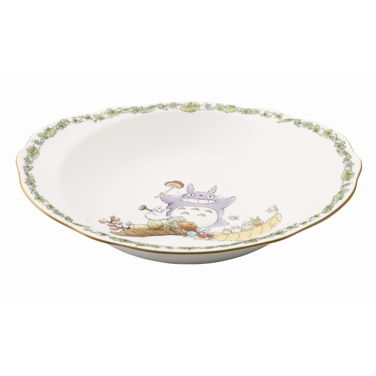 龍貓 26cm碗 （拿蘑菇）