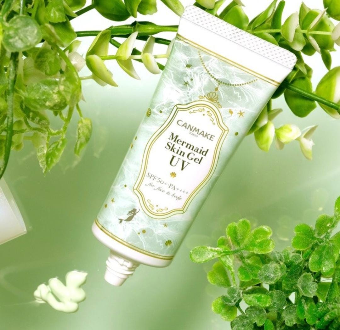 CANMAKE 美人魚保濕防曬乳SPF50+ PA++++ 40g CICA* 薄荷綠色
