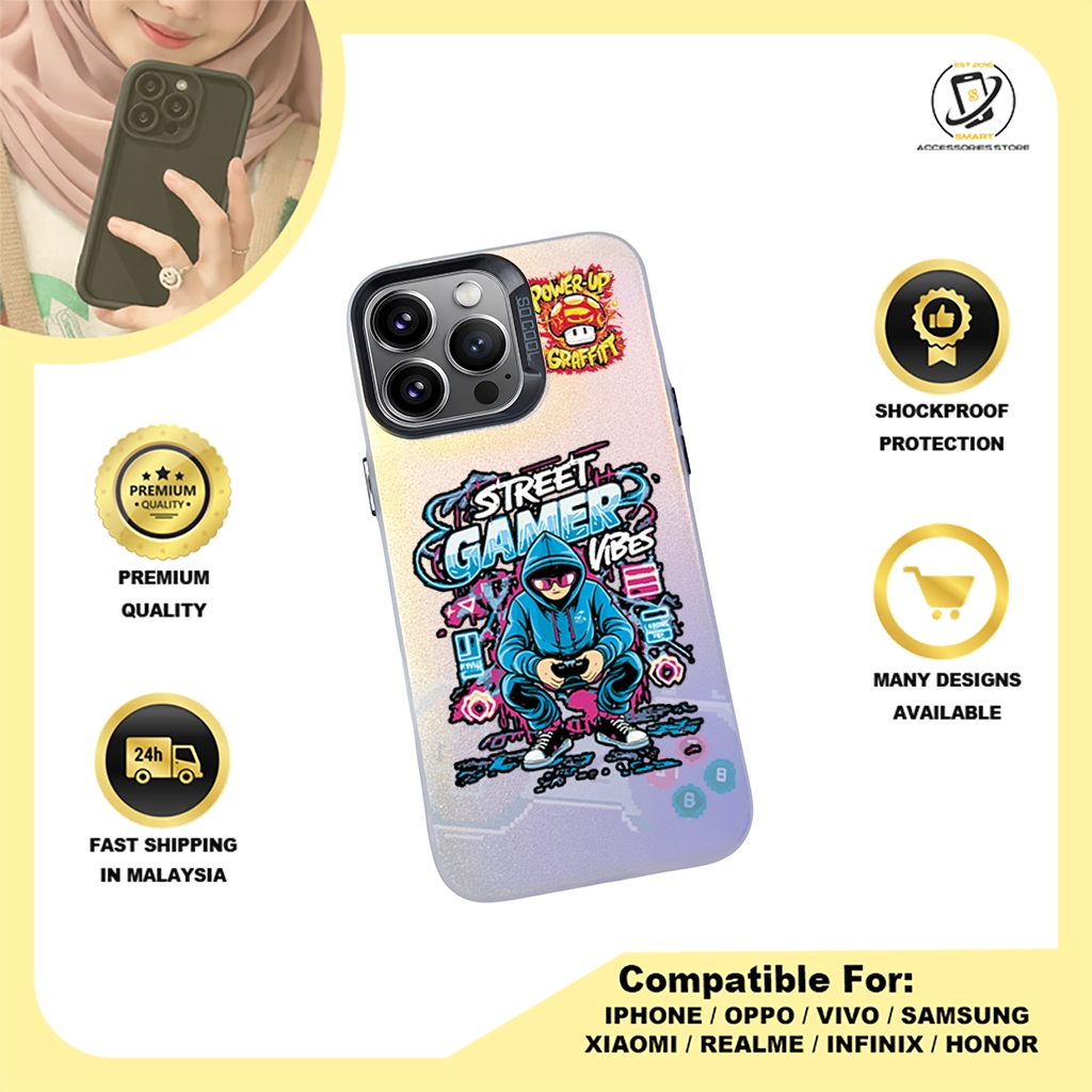 IMD CASE PHONE FOR OPPO - DESIGN GAME D