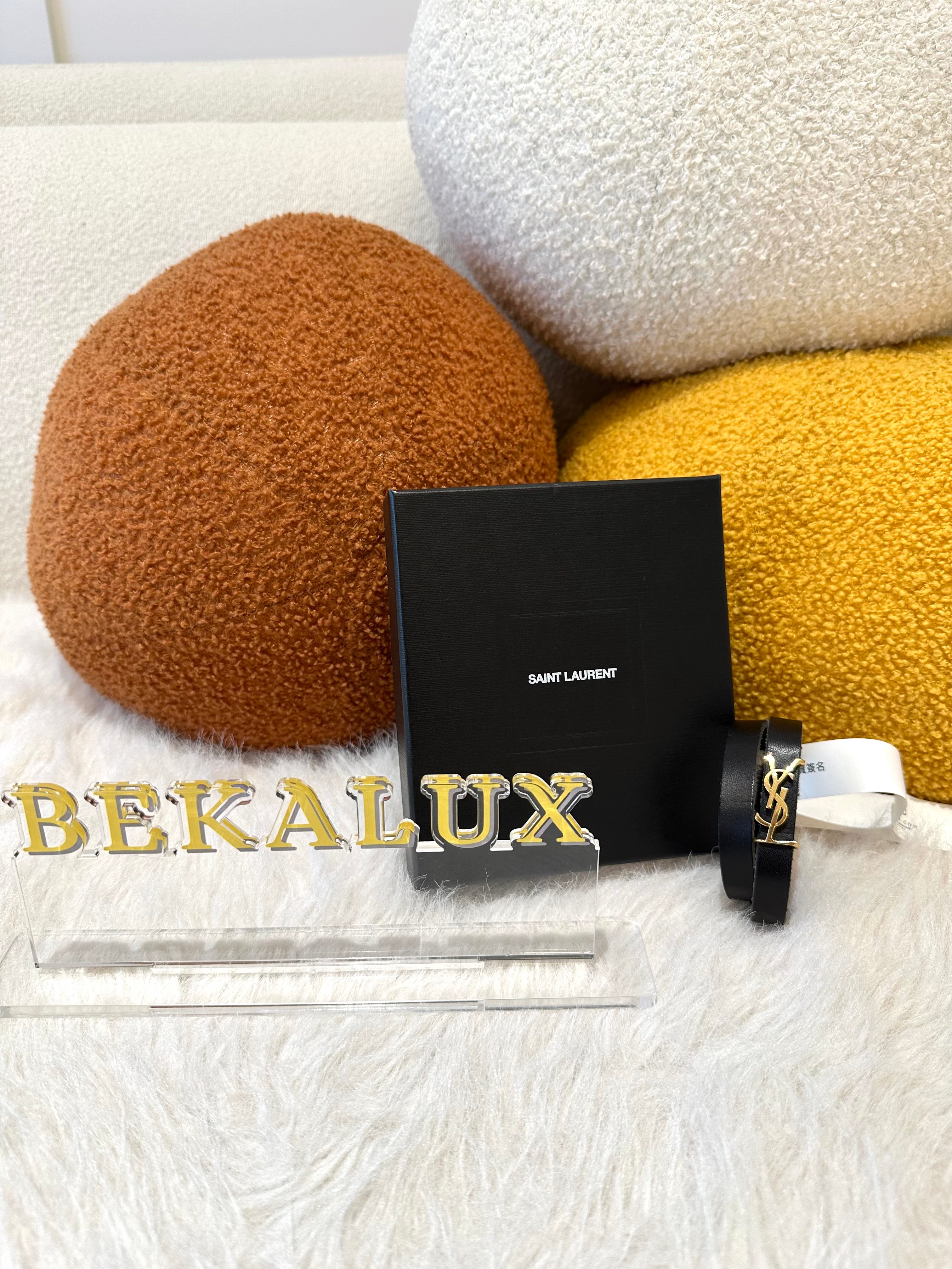 Pre-owned Saint Laurent Opyum Double Wrap Bracelet/ Product Code: 25051007