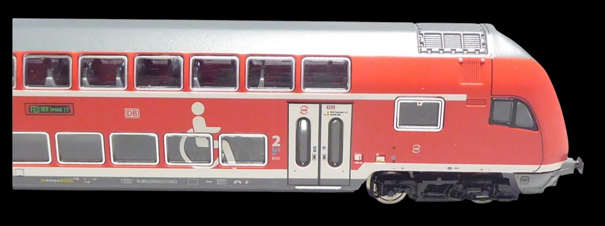 Double-decker coach „FEX‟, DB AG, Ep. VI 德國機場快線雙層客車廂Flughafen-Express