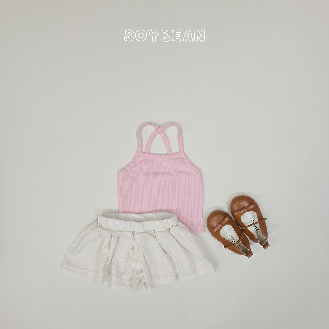 Soybean | set of 2(Pink/Ivory (100-110)