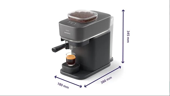 香港行貨 Philips 飛利浦 Baristina 全自動意式咖啡機 黑色 BAR300/06