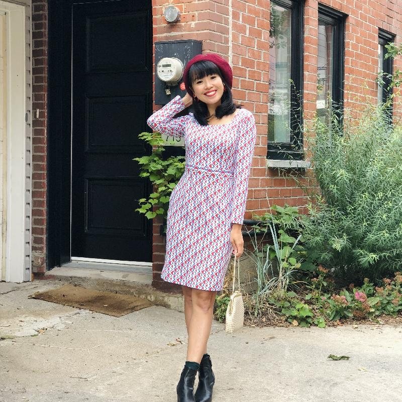 (Ready/Custom-Made) Timeless Magic Geometric Dress(FM197)