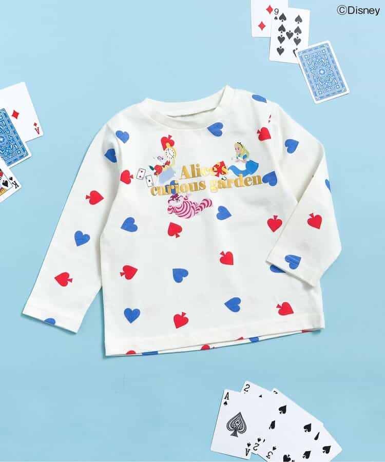 🇯🇵預訂 日本直送🇯🇵Apres les cours x 愛麗絲系列四色人物印花貼花長袖T恤