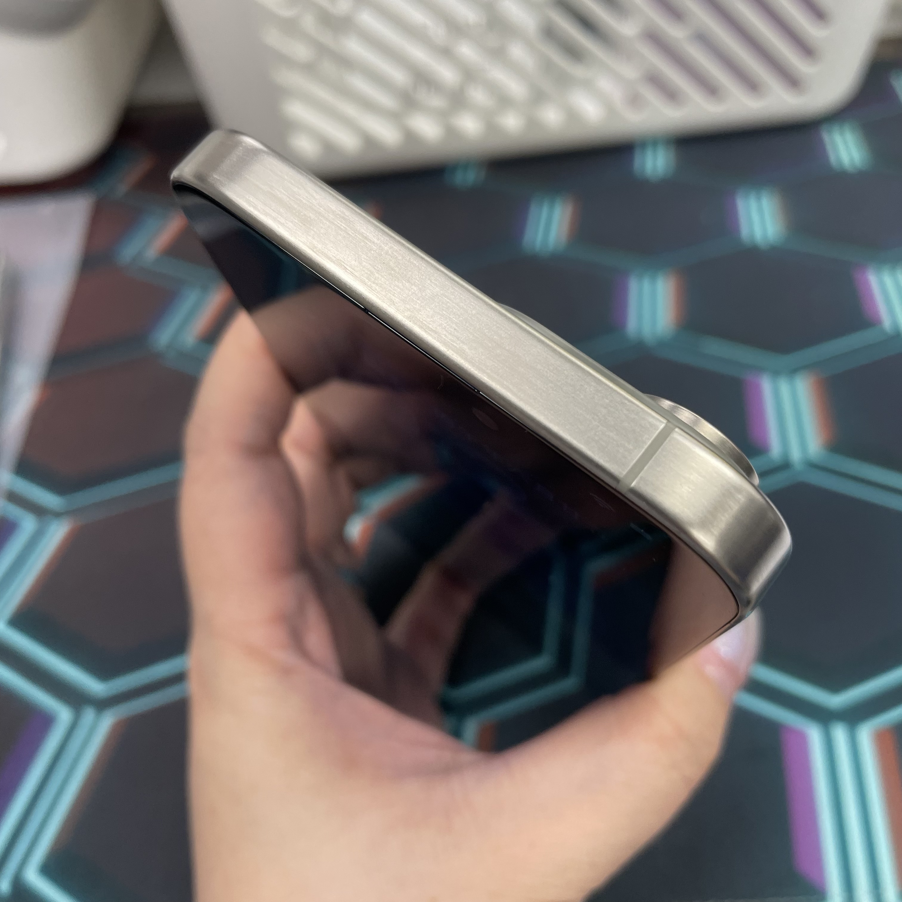*7271 15 Pro max 勁靚機 512GB 電77 原色 gray