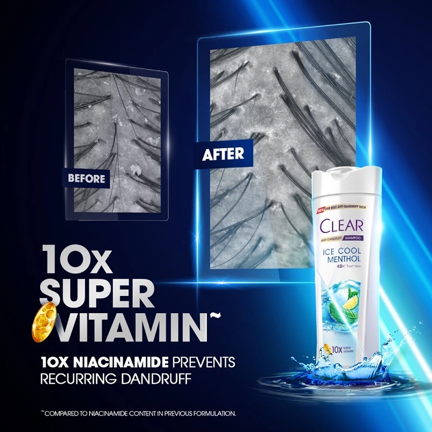 Clear Women Shampoo 170ml - Ice Cool Menthol
