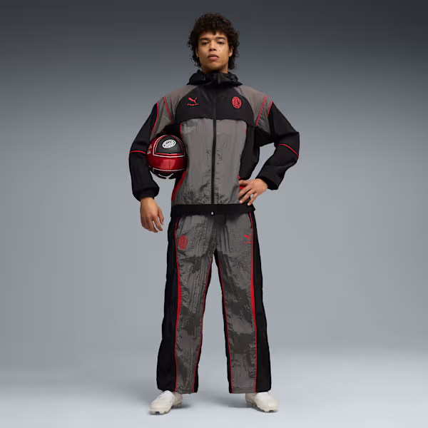 🔥 街頭潮流與紅黑軍團的熱血碰撞！PUMA x AC Milan x Slam Jam 聯名防風外套 ⚽️ 787642_05
