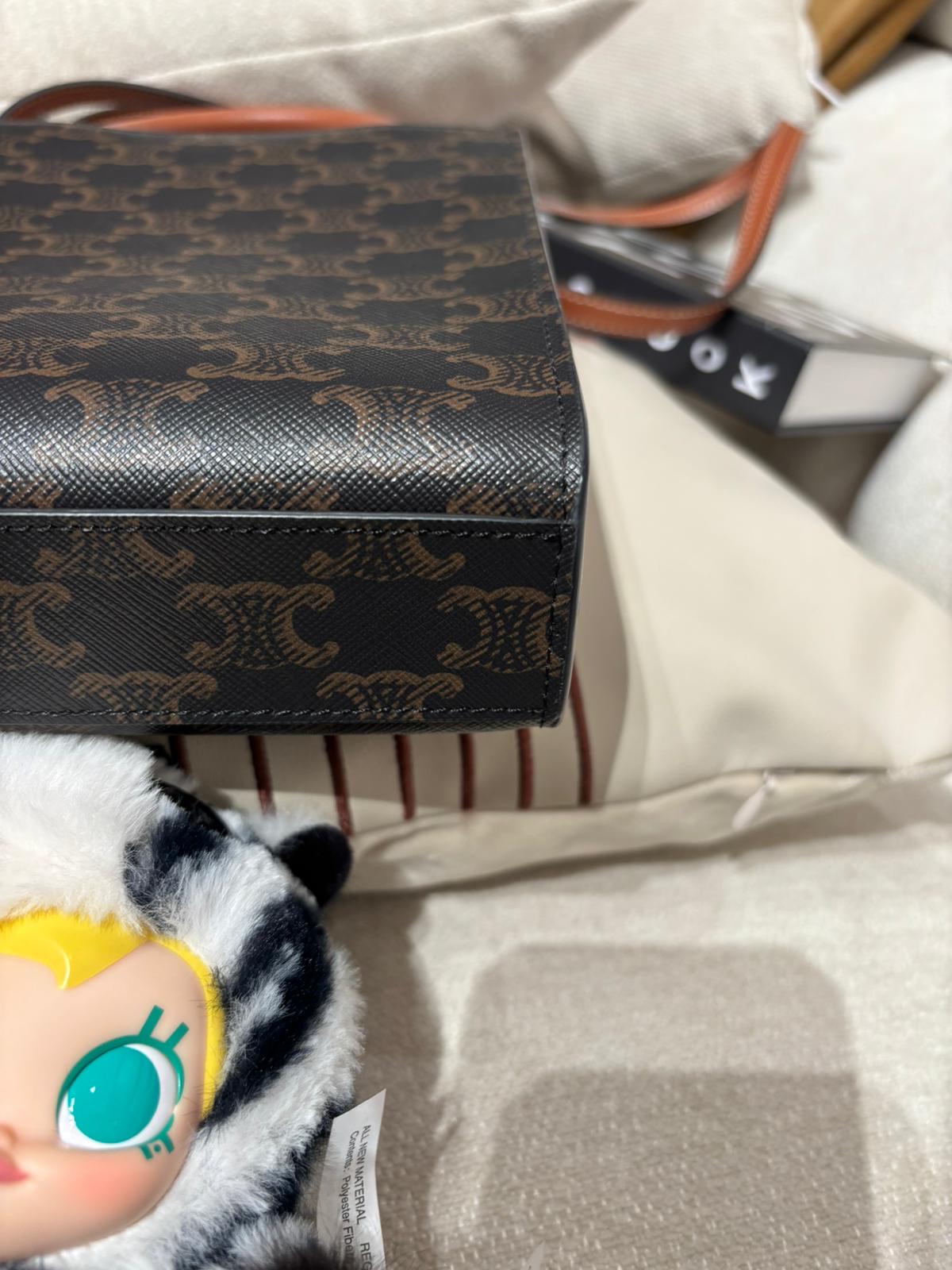 Celine mini vertical cabas tote bag 100%Authentic,98%New ✅dust bag 