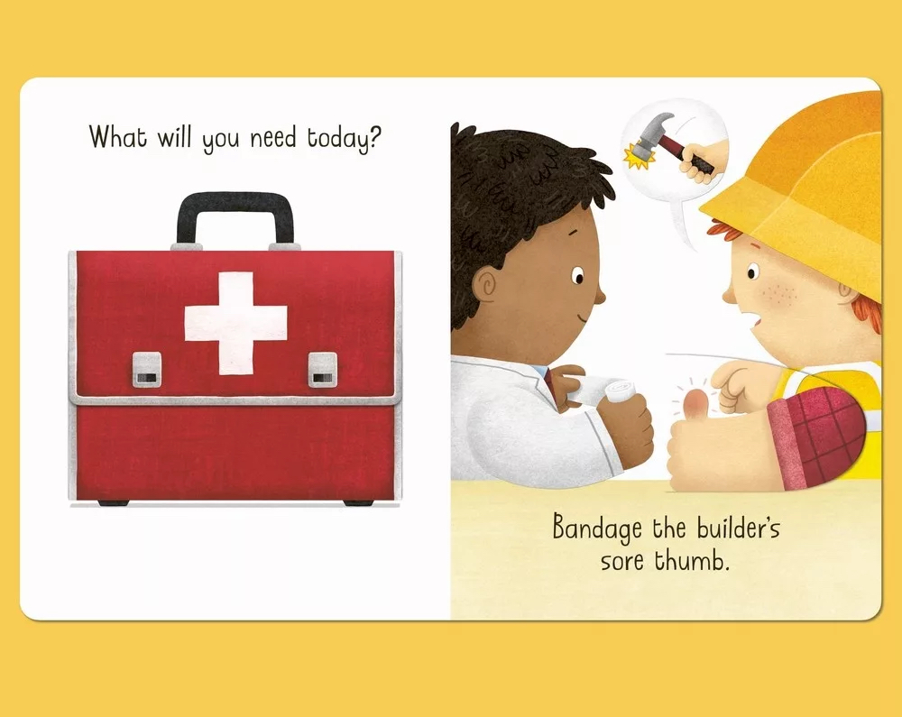 Busy Day: Doctor: An action play book