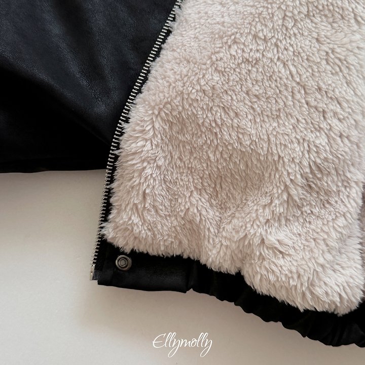 Ellymolly | Big-Collar Shearling Jacket