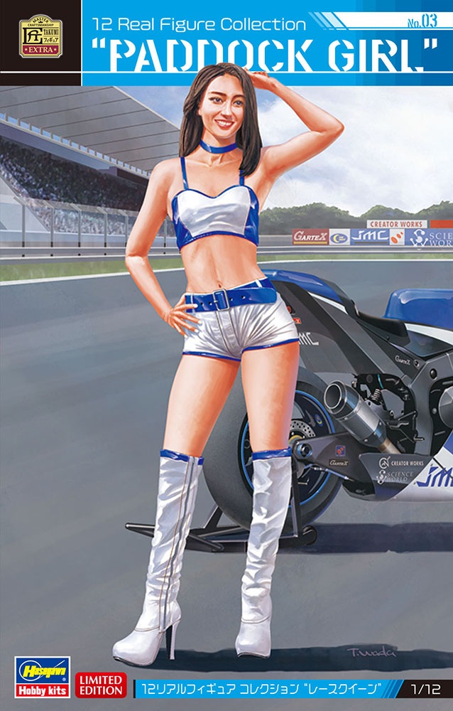 1/12 12 Real Figure Collection No.03 "Paddock Girl"