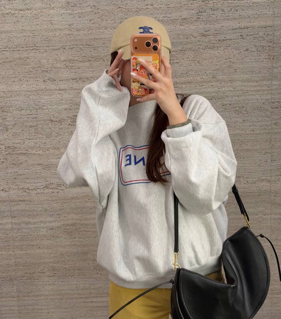 熱賣色✨✨  快閃優惠⚡️只限此色  訂貨 📮新款小Logo 🆕Celine Triomphe cap  Size S 57cm /  M 58cm