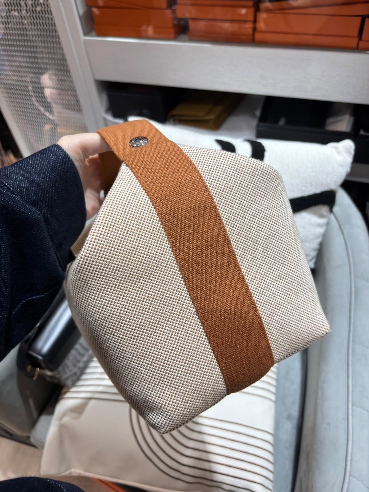 Hermes Bride-a-Brac Cabriole case, large model 飯盒包 100%Authentic,99%New 