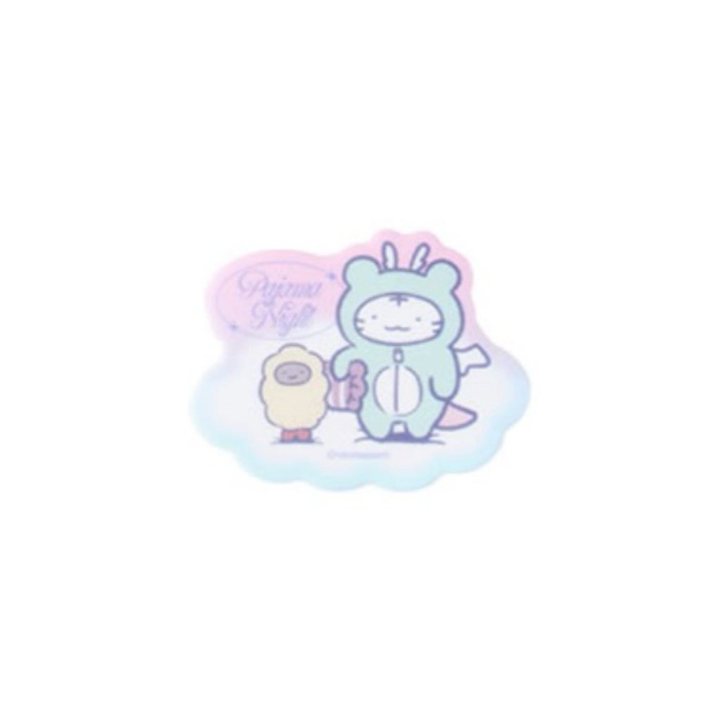 小白虎與黑虎蝦 貼紙｜現貨
