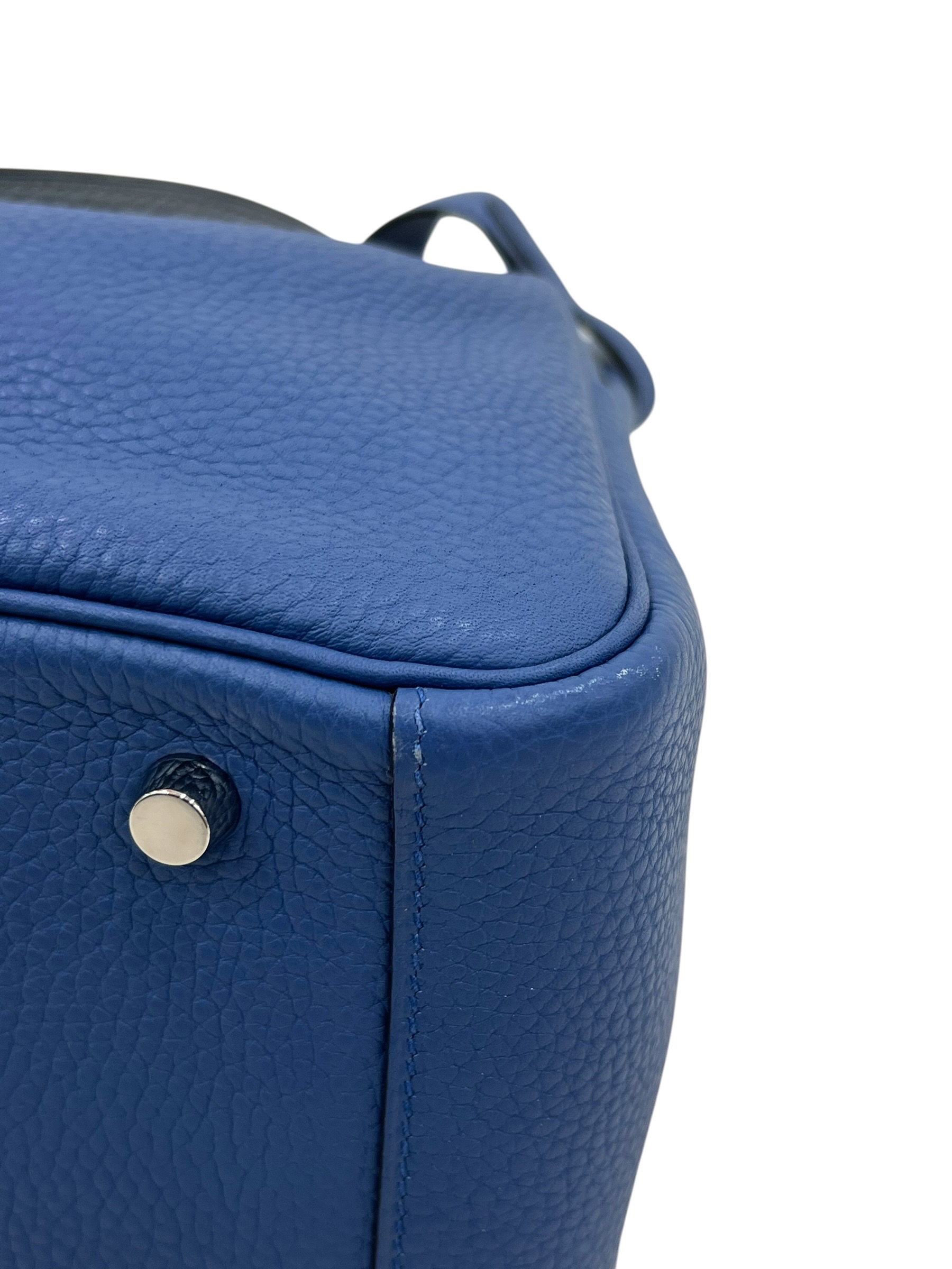 Pre-Owned HERMÉS Lindy 30 瑪瑙藍Stamp X / Product Code: 070851