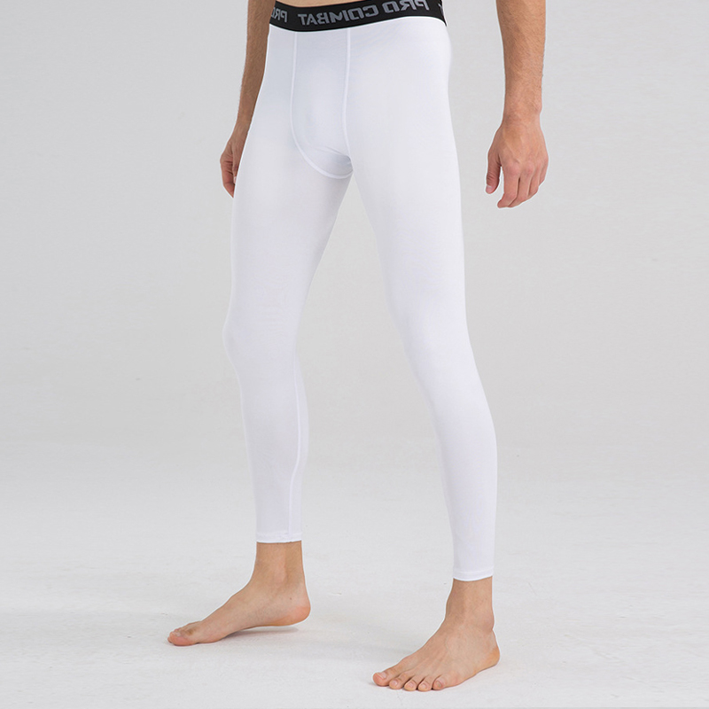 (S - 3XL) Pro Combat White Tight Pants