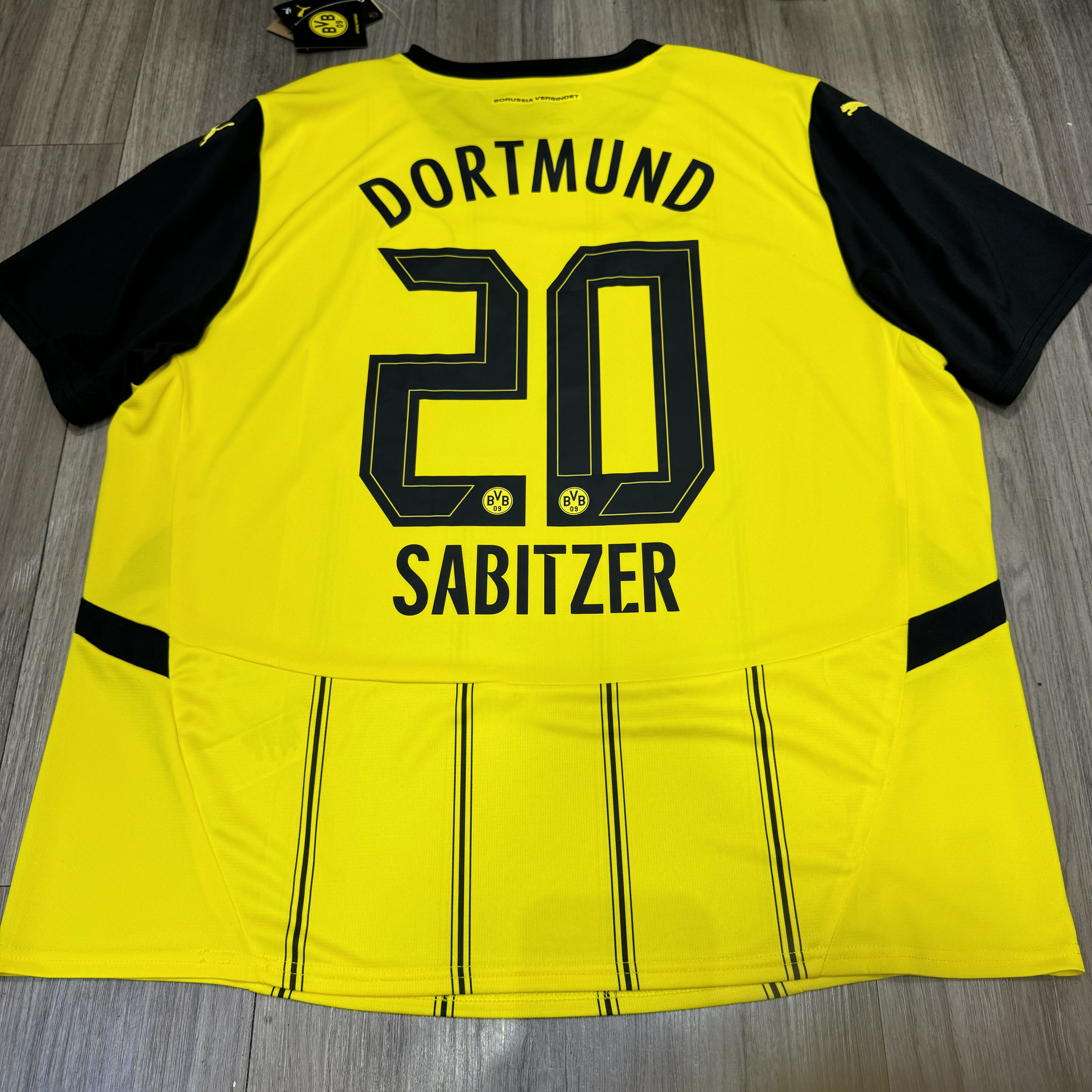 Dortmund 24/25 home shirt #20 Sabitzer (Bnwt)