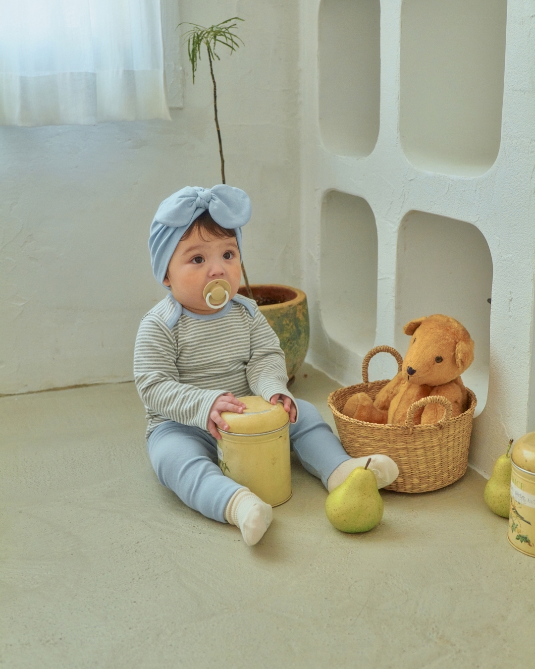 🇰🇷Oottbebe suit set (不連帽）