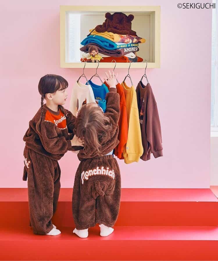Monchhichi 蒙奇奇新品套裝 日本兒童 80-120cm