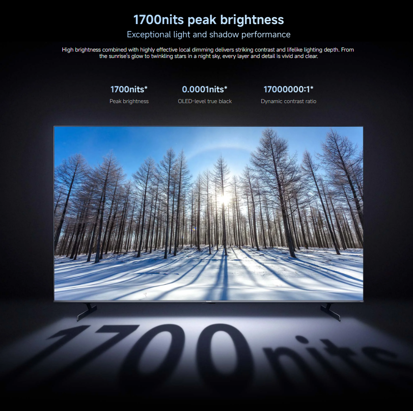 Xiaomi 75-inch S Pro Mini LED 2026 4K Google TV (L75MB-SSEA)