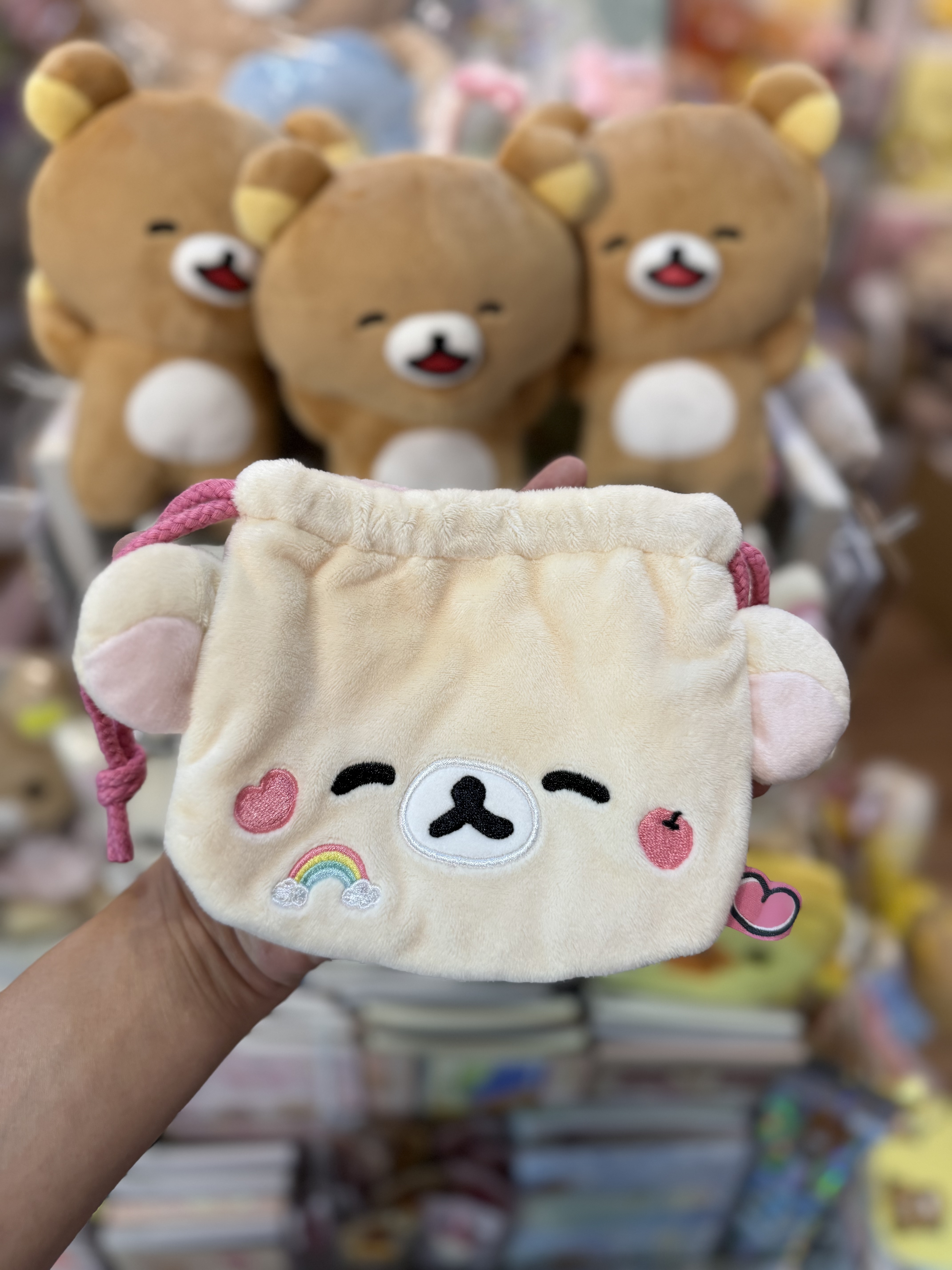 《現貨》全新 happy rilakkuma 系列索袋
