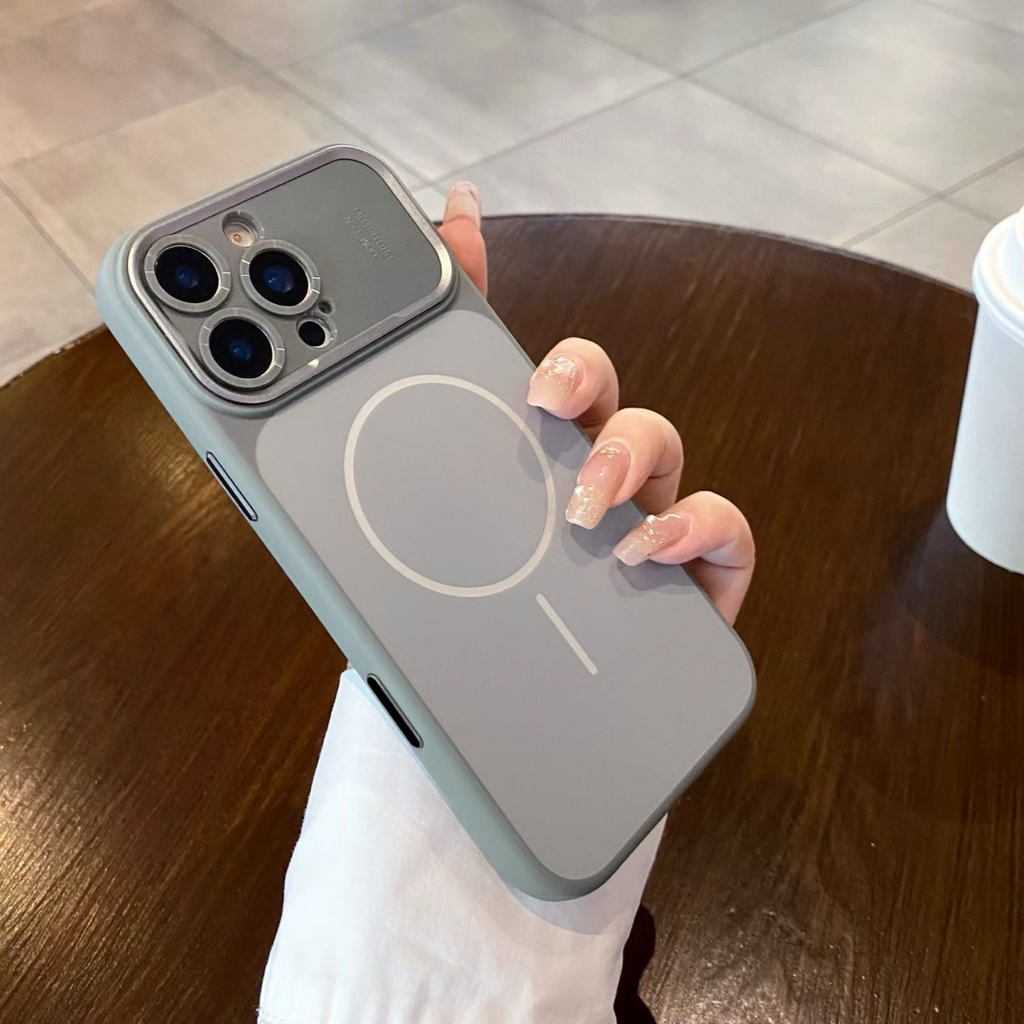 iPhone 16 Pro/ 16 Pro Max 原机精孔MagSafe磁吸壳 | 镜头全包防护 | 软边硬背 | 独立相机按键