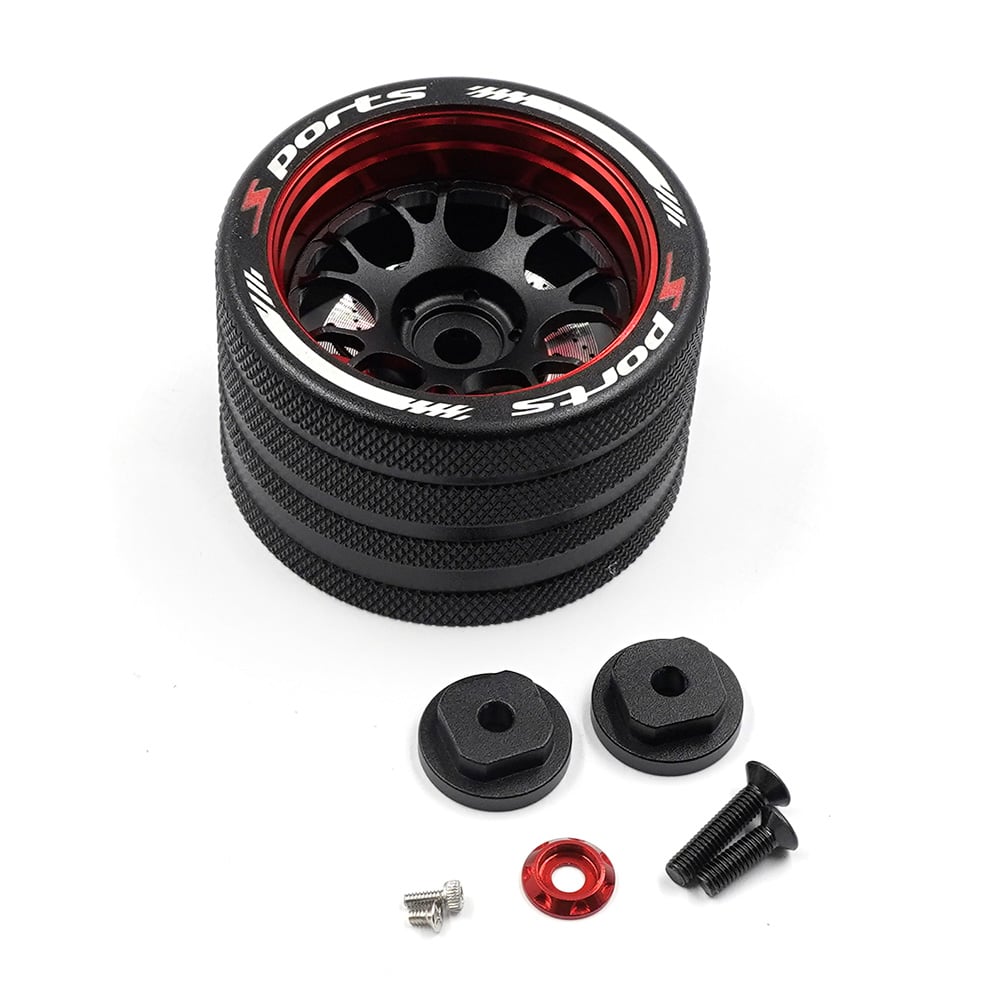 Slidelogy Sports Aluminum Transmitter Steering Wheel For Sanwa Futaba Flysky  SDY-0399RD