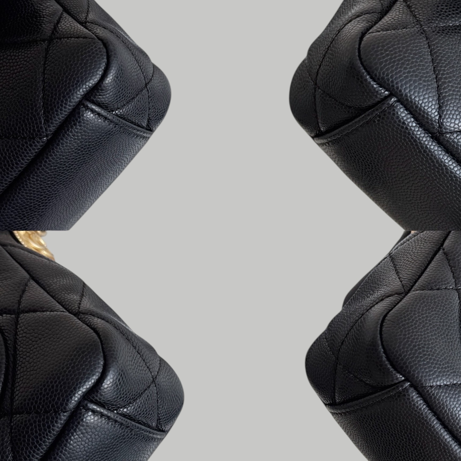 Chanel Caviar 22A 金幣鏈