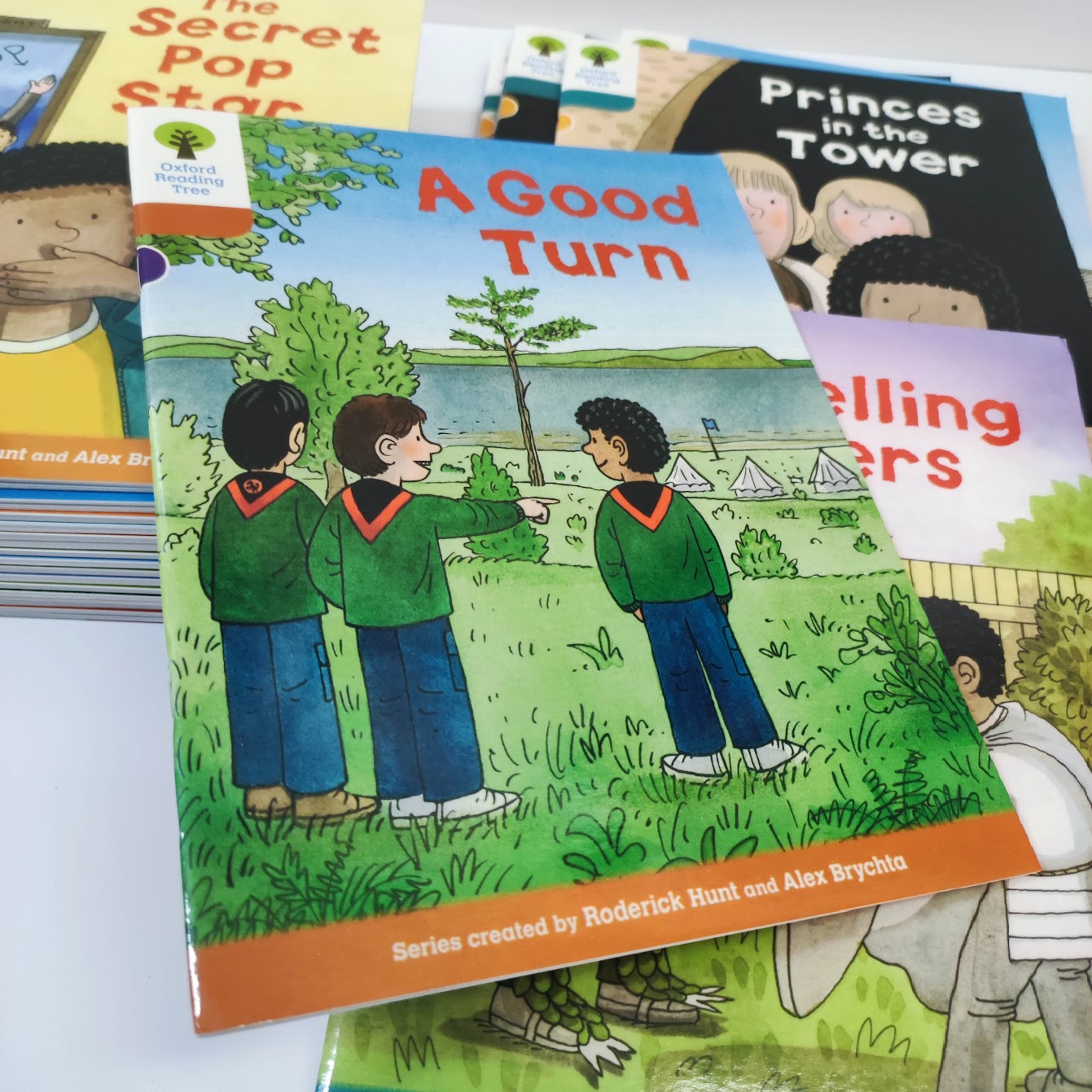 Oxford Reading Tree School version | 牛津樹學校版|最高質|英語分級閱讀 |支持小達人筆點讀
