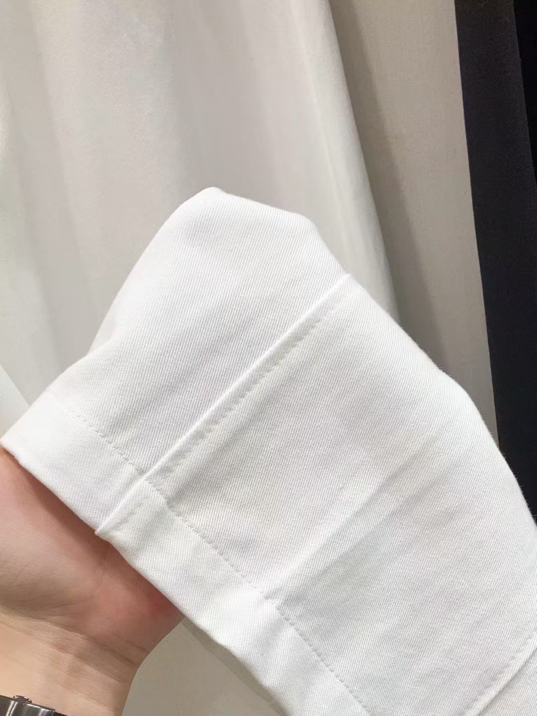 淨色滑料扯布褲
