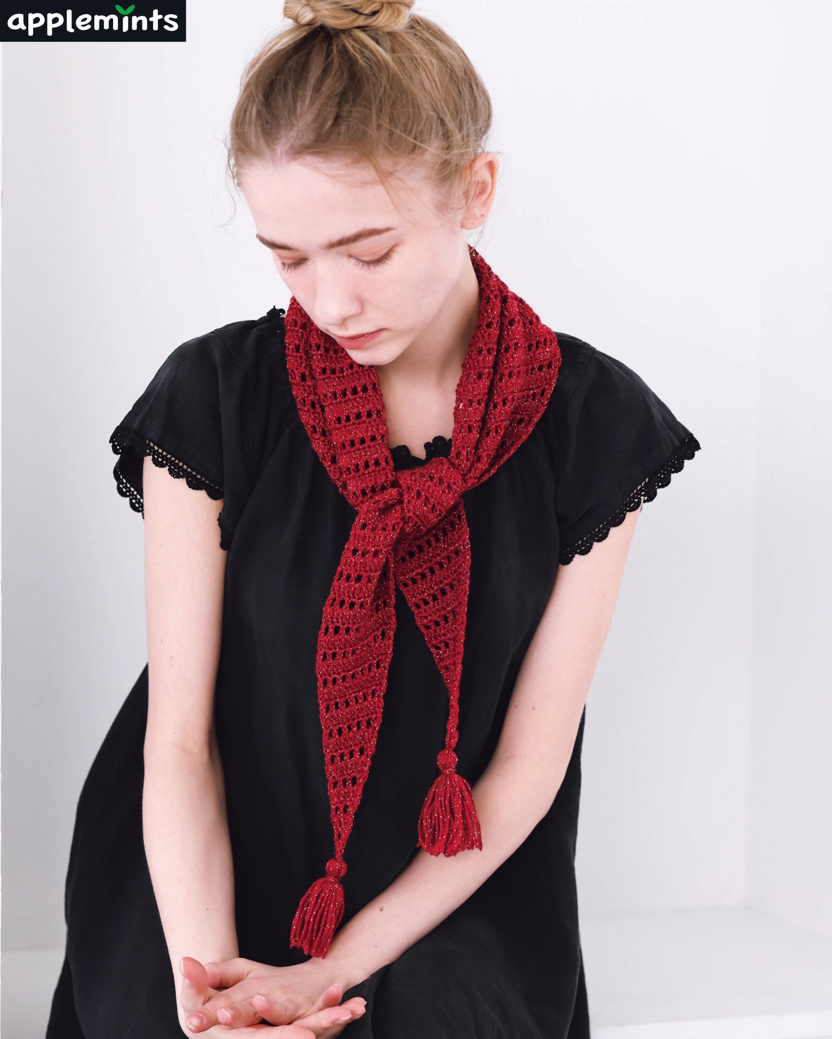 NV72292 Crocheted Scarf 鈎織圍巾作品集