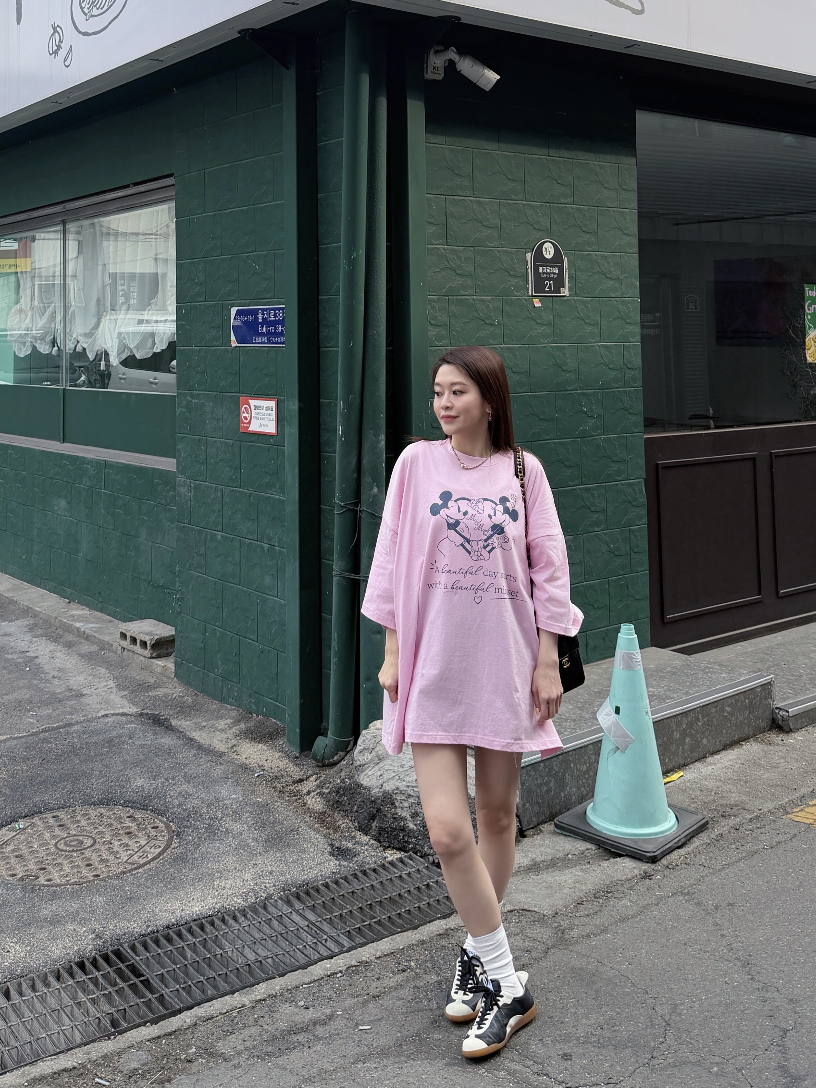 Pink Pink Mickey Tee