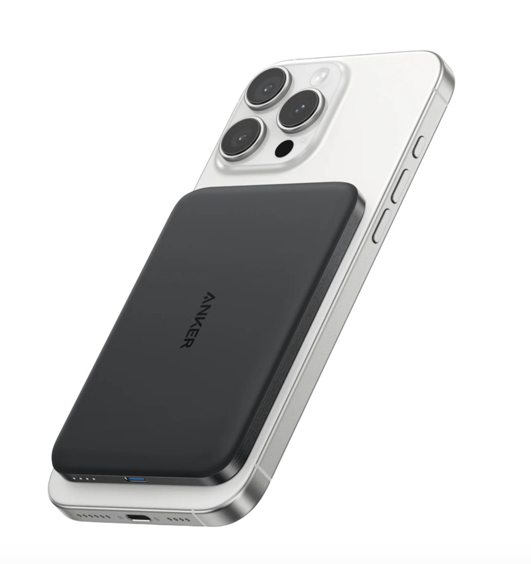 Anker Nano Power Bank (5K, MagGo, Slim)