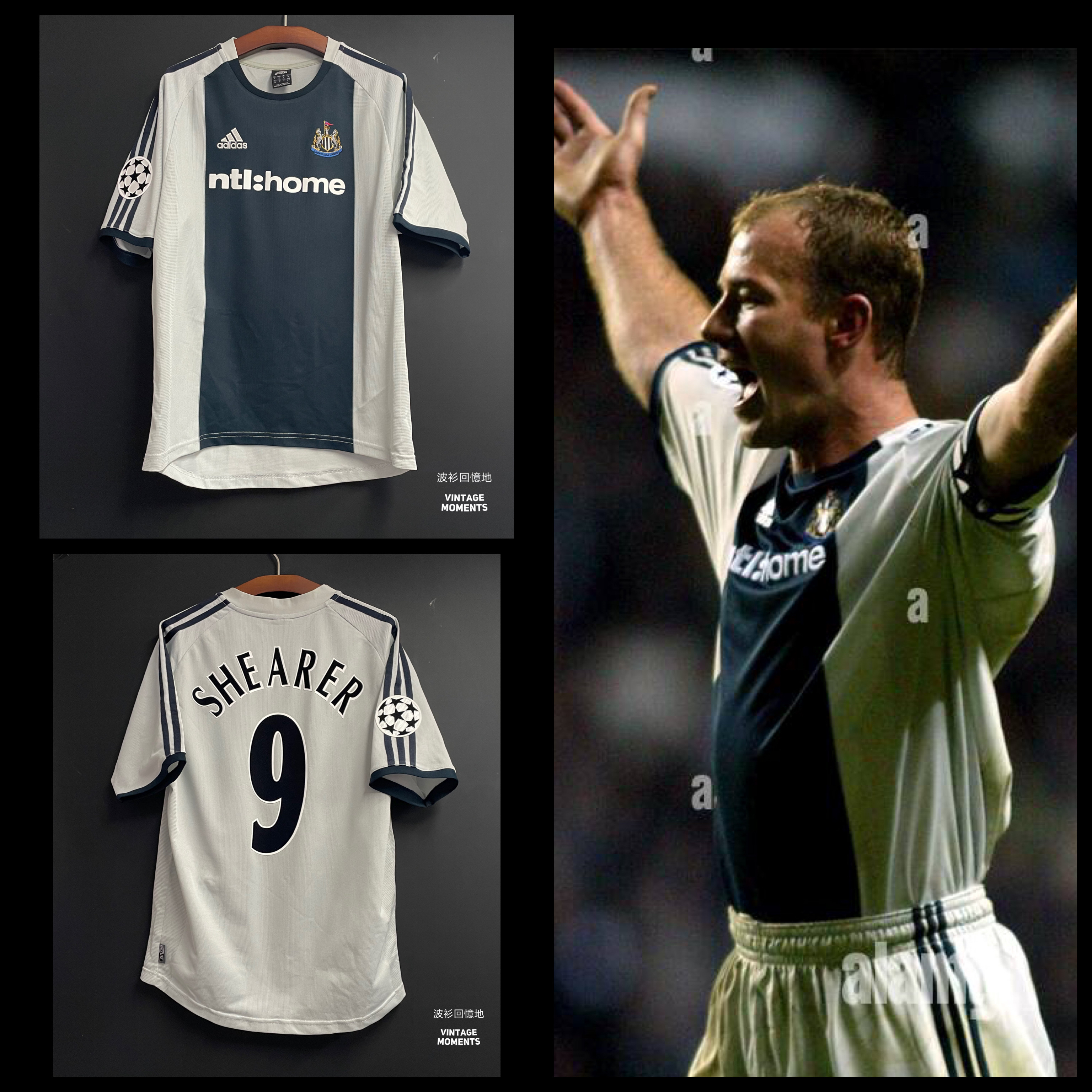 紐卡素02/03客場 舒利亞 NEWCASTLE UNITED AWAY SHEARER