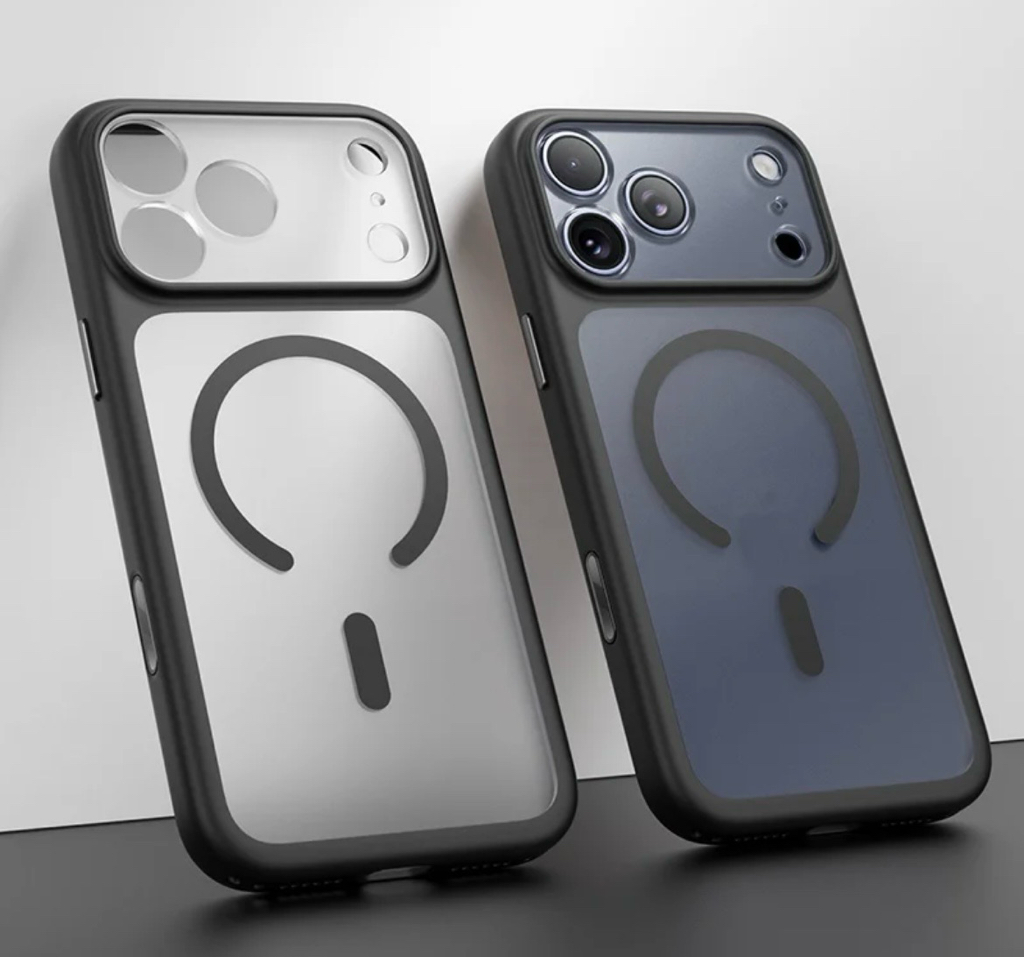 iPhone 17 Pro / 17 Pro Max 劲盾 MagSafe 磁吸壳  磨砂防指纹 · 硬背抗刮 · 软边防摔 · 独立相机按键 · 自带挂绳孔 