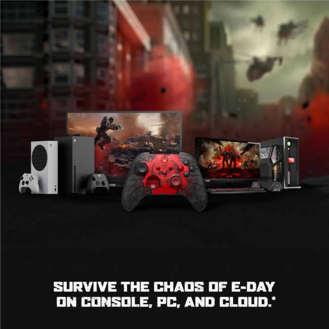 【預售 30/9】Xbox 無線控制器【戰爭機器 事變日】限定版 / Wireless Controller【Gears of War: E-Day Limited Edition】PO1047
