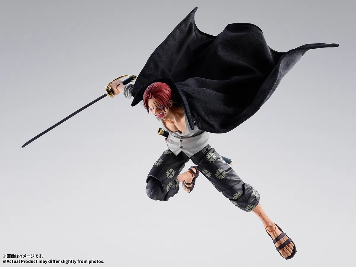 (預訂訂金 $200) (總價 $415) Bandai S.H.Figuarts 海賊王 紅髮 撒古斯 -馬林福特頂上決戰- (行版) SHF One Piece Shanks 