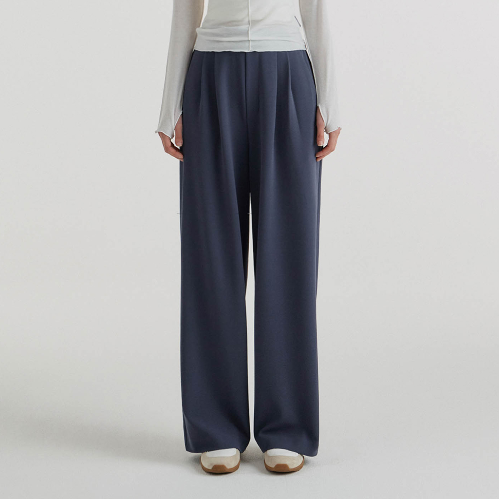 【返工X運動闊褲】預購_FFWSPT135 All Day Move Pin Tuck Wide Pants by front2line