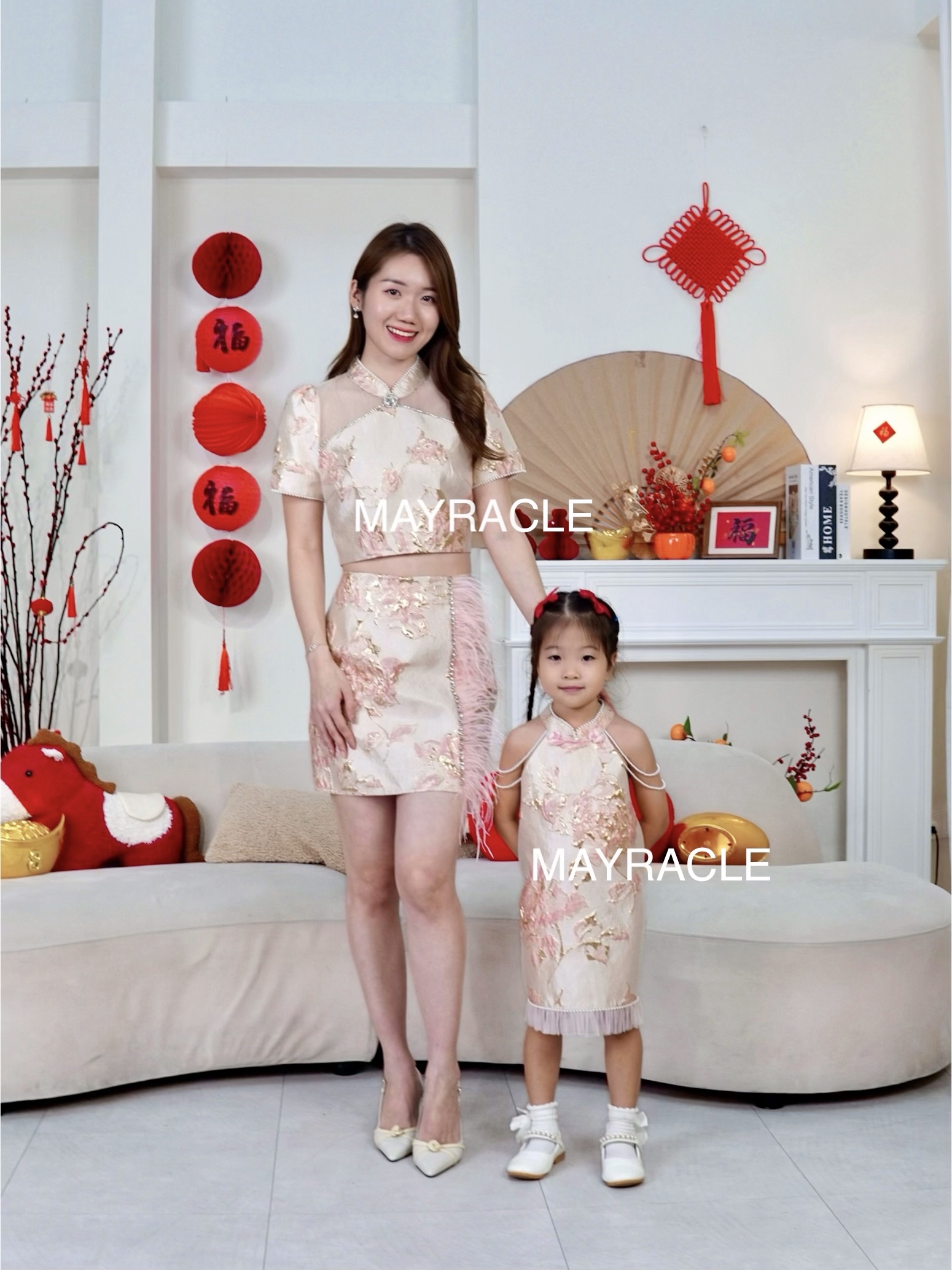 [PRE-ORDER] CNY 2027 Shun (顺) Girl Cheongsam