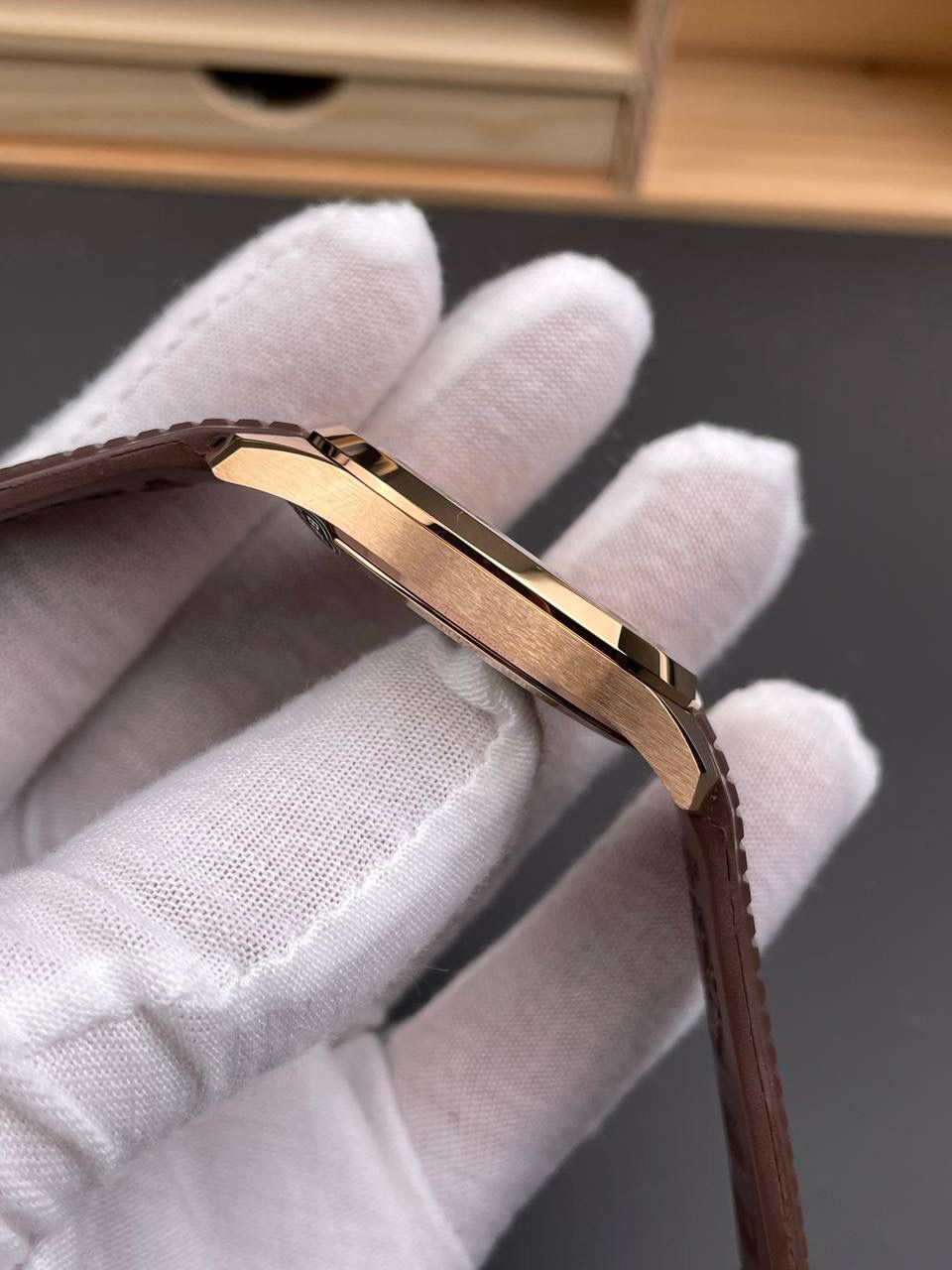 百达翡丽 手雷5167R 玫金深棕盘/40mm/324/390机😍💯🤍