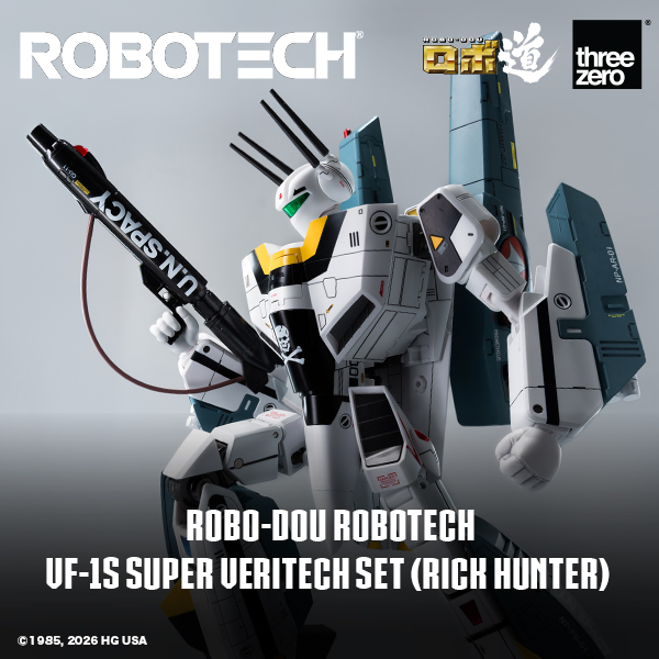 (預訂訂金 $700) (總價 $1786) threezero ROBO道 超時空要塞 Macross VF-1S 變形戰鬥機超級裝甲套裝 (獵龍 洛·福卡) (行版) ROBO-DOU Robotech VF‐1S Super Veritech Set (Rick Hunter Roy Fokker) (TZ-3Z0307) 